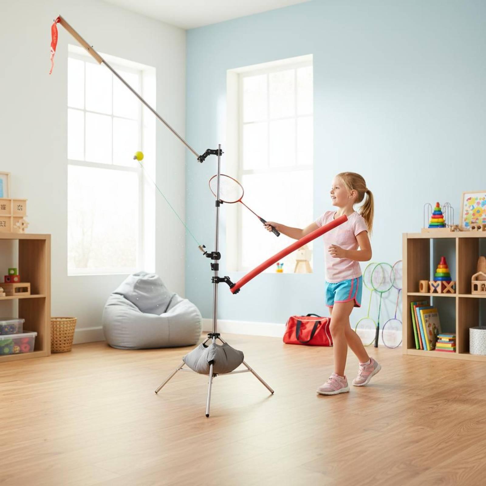 آلة تدريب الريشة الطائرة المصن - مراجعة Feeder Machine Badminton وسعره
