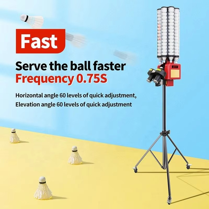 آلة تقديم كرات الريشة الطائرة  - مراجعة Feeder Machine Badminton وسعره