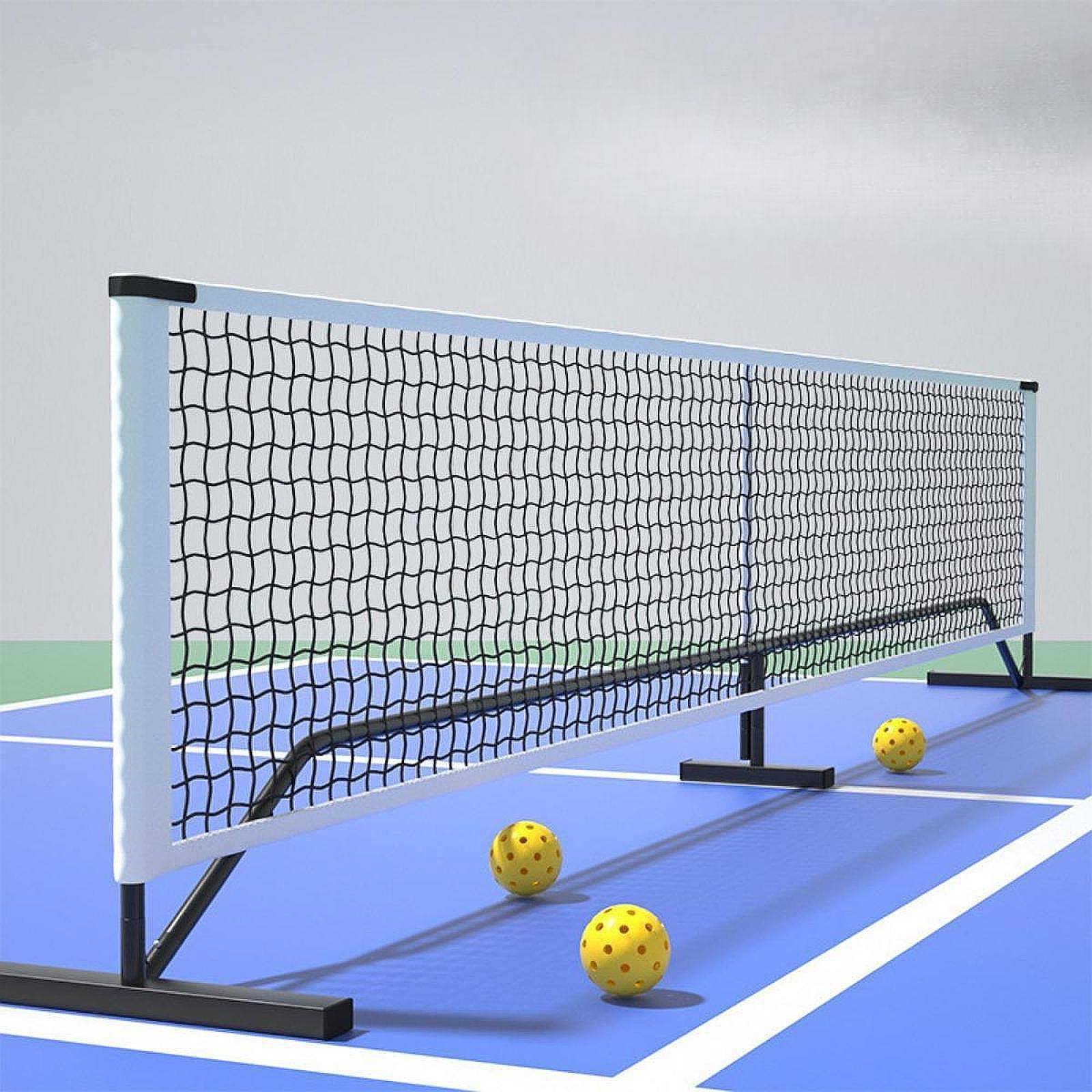 شبكة كرة المخلل المحمولة 6.7 م - مراجعة Badminton Rank وسعره