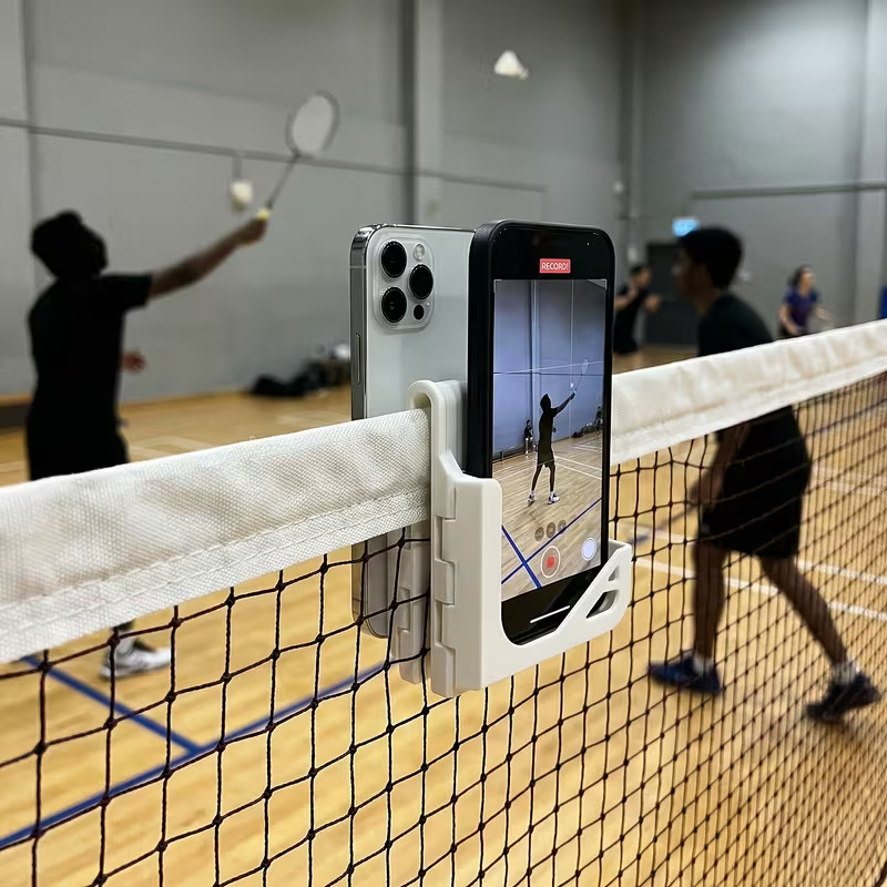 حامل هاتف قابل للطي لملعب التن - مراجعة Badminton Rank وسعره