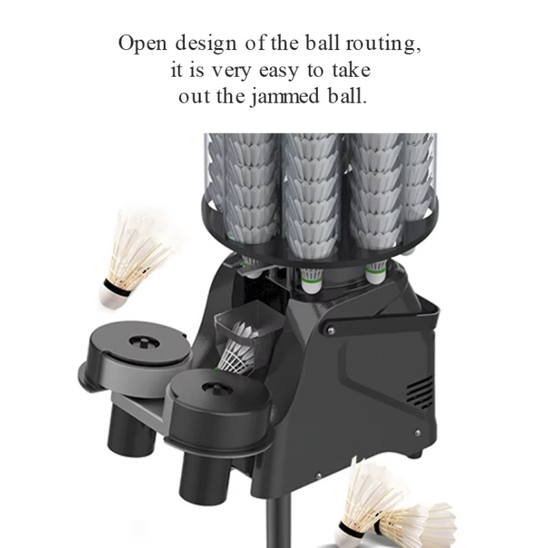 آلة كرة الريشة الطائرة الاحترا - مراجعة Feeder Machine Badminton وسعره